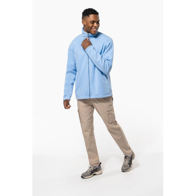 Men's microfleece zip jacket